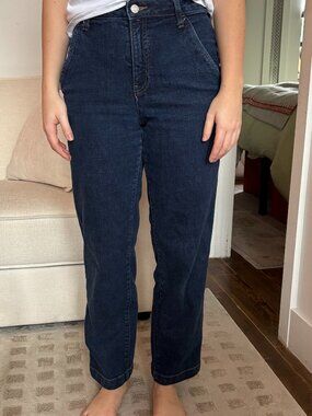 Banana Republic Women's Dark Wash Jeans Size 2